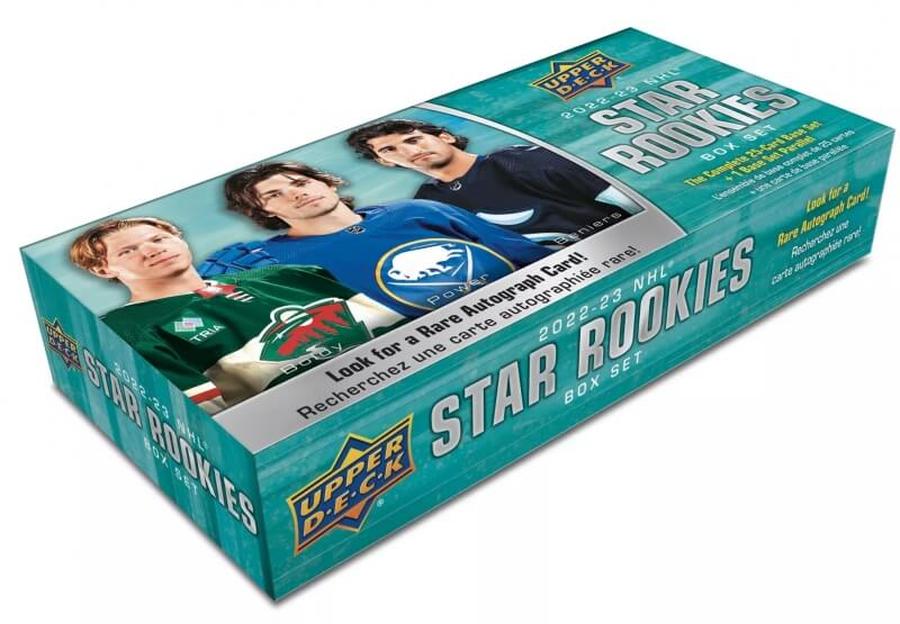 2022-23 NHL Star Rookies Hockey Box Set - hokejové karty