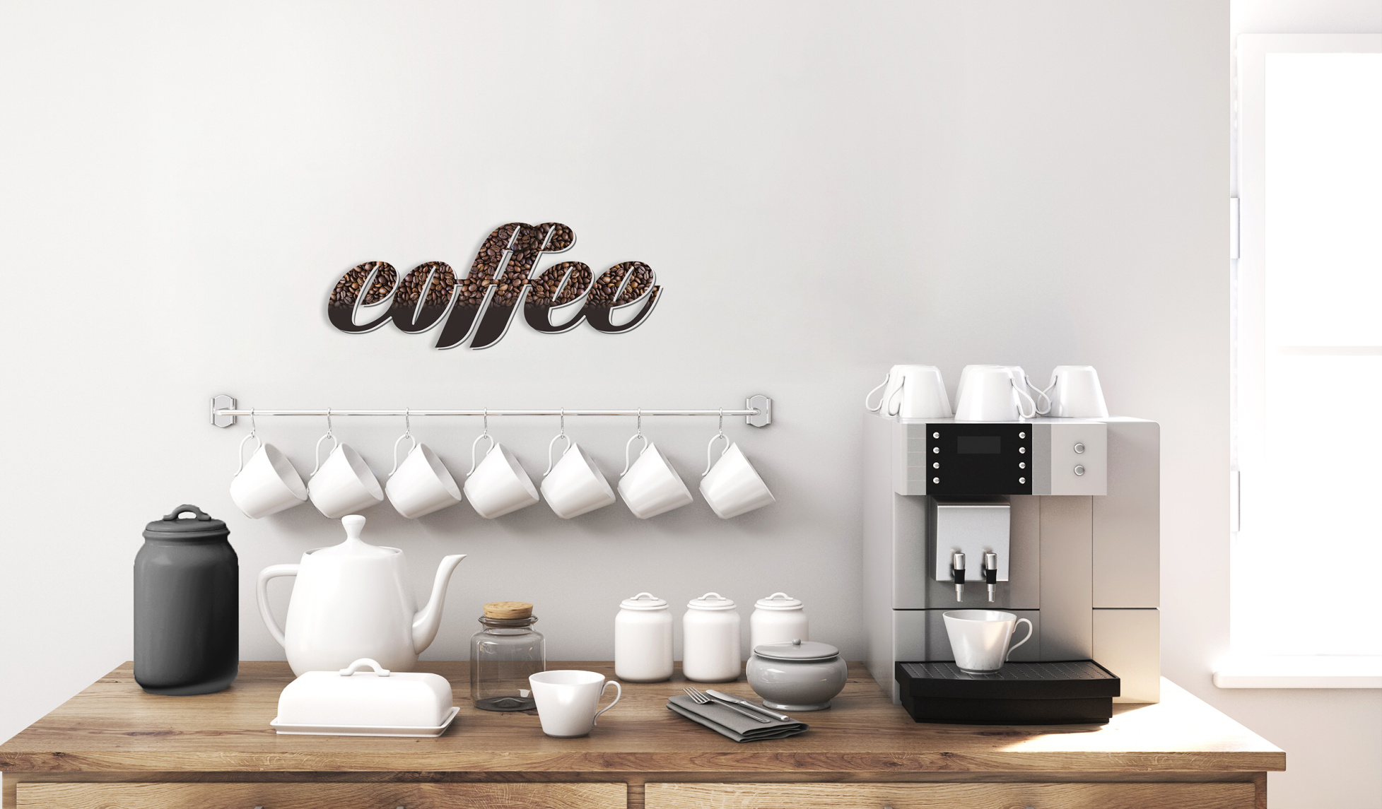 3D DECOR COFFEE 25x70 cm Styler