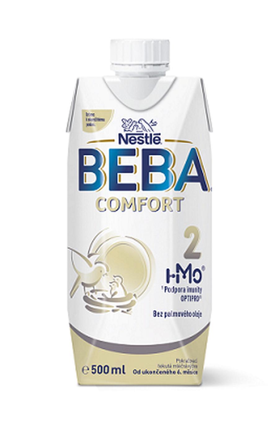 6x BEBA COMFORT 2 HM-O Tekutá 500ml - Pokračovací kojenecké mléko