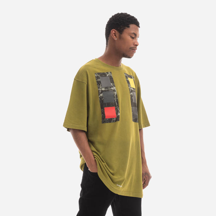 A-COLD-WALL* Relaxed Cubist T-shirt ACWMTS097 MOSS GREEN