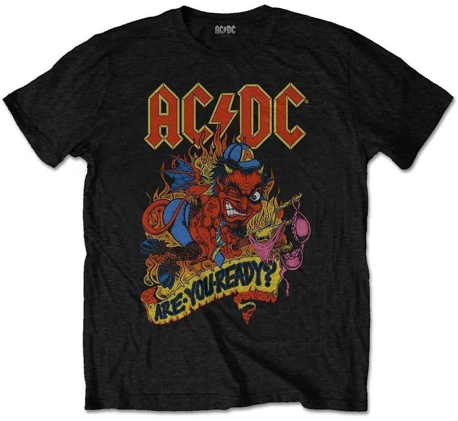 AC/DC Tričko Unisex Tee Are You Ready Black M