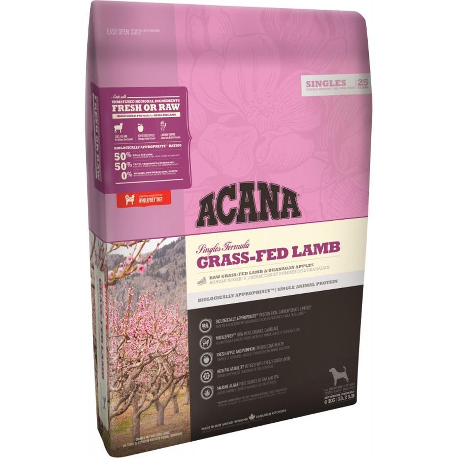 Acana SINGLES Grass-fed Lamb 6kg