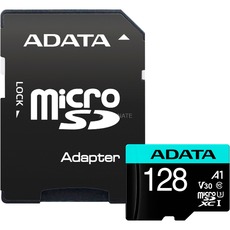 ADATA V30S/micro SDXC/128GB/100MBps/UHS-I U3 / Class 10/+ Adaptér