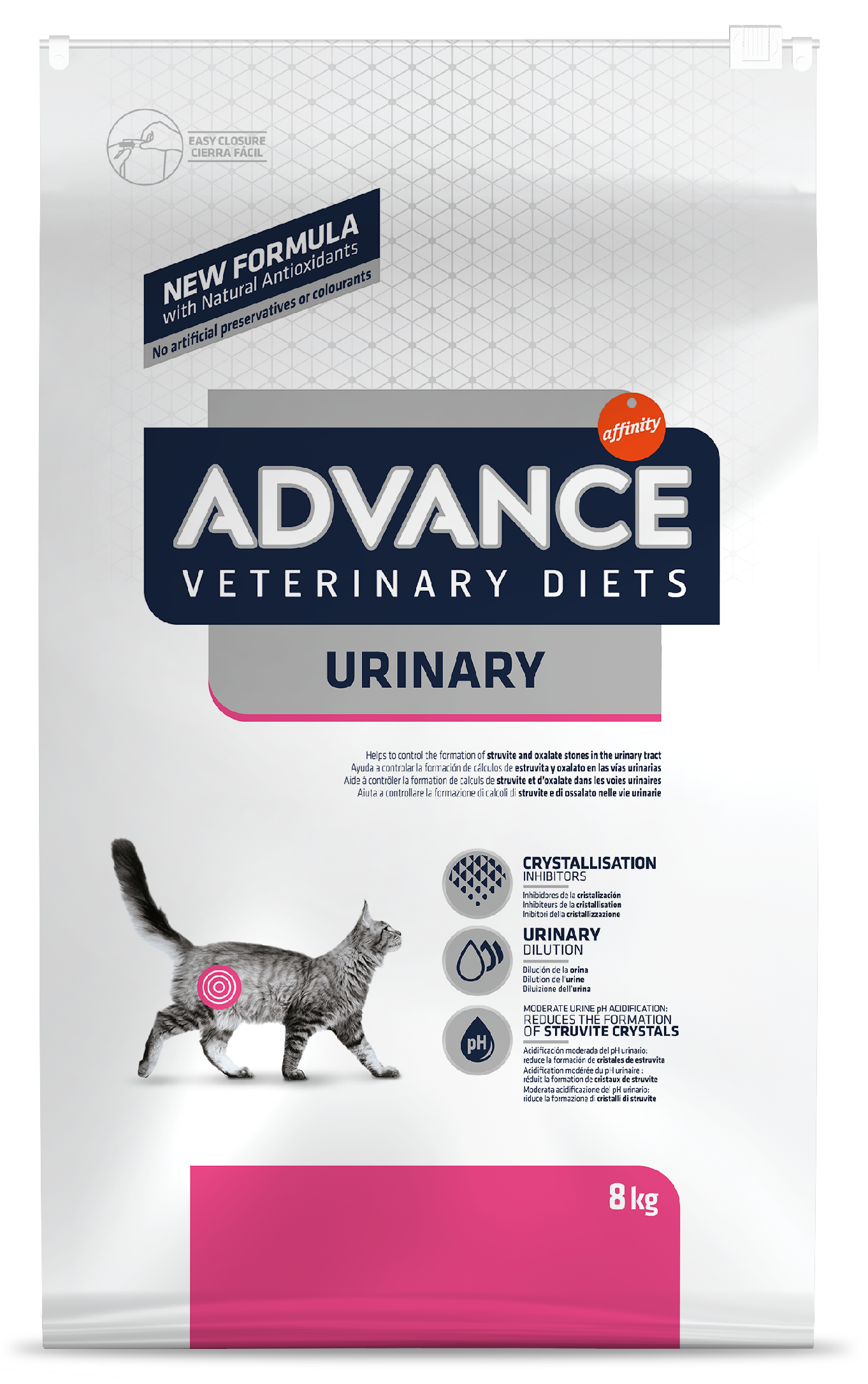 ADVANCE-VETERINARY DIETS Cat Urinary 8kg