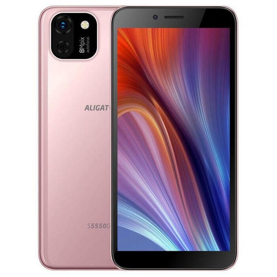 Aligator S5550 Duo 16GB, zlatá - Mobilní telefon