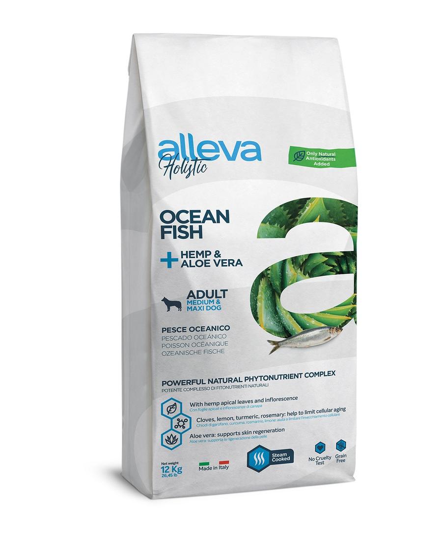 Alleva Holistic Adult Medium/Maxi Dog Ocean Fish 12 kg