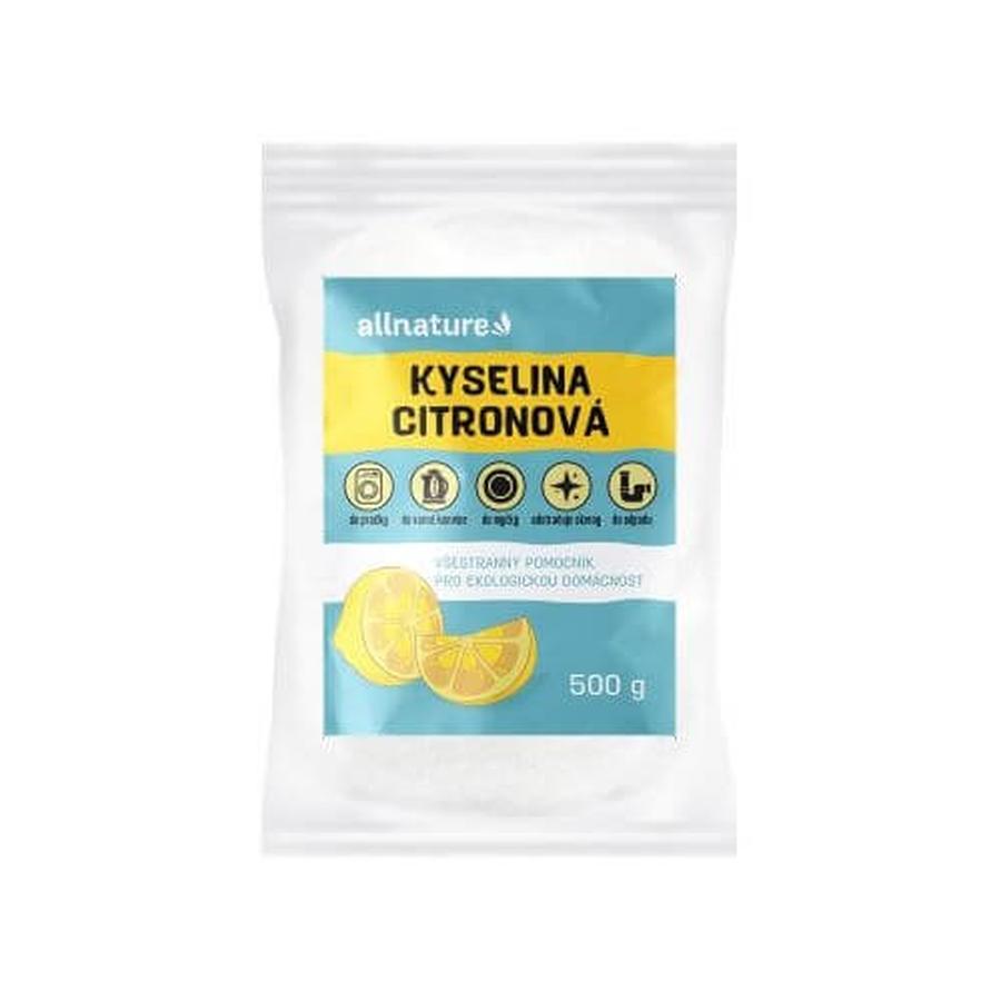 Allnature Kyselina citronová 500 g