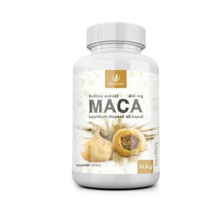 Allnature Maca bylinný extrakt 60 tobolek