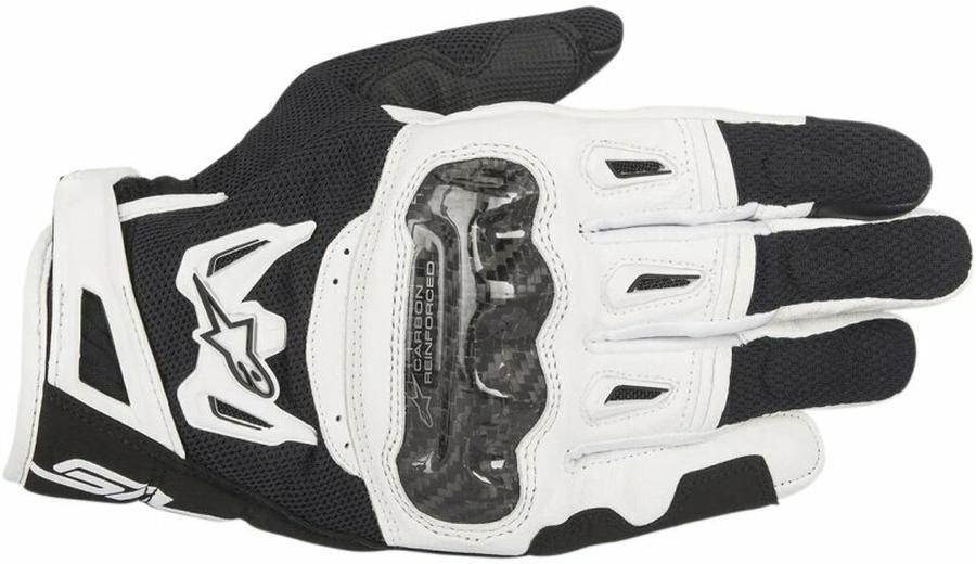 Alpinestars SMX-2 Air Carbon V2 Gloves Black/White XL Rukavice