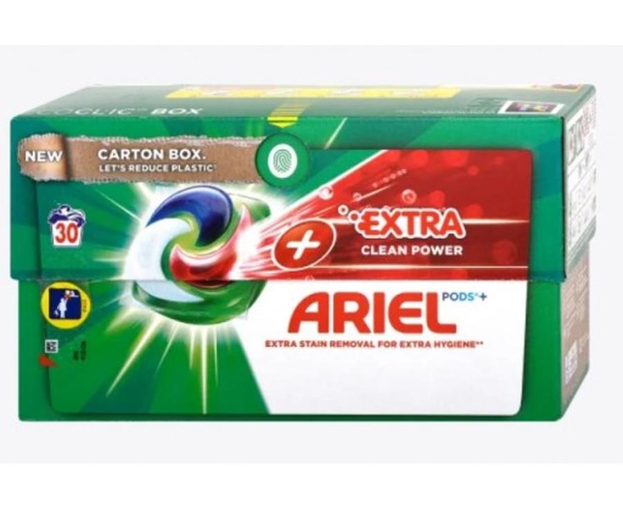 Ariel Plus Extra Clean kapsle na praní  30 ks