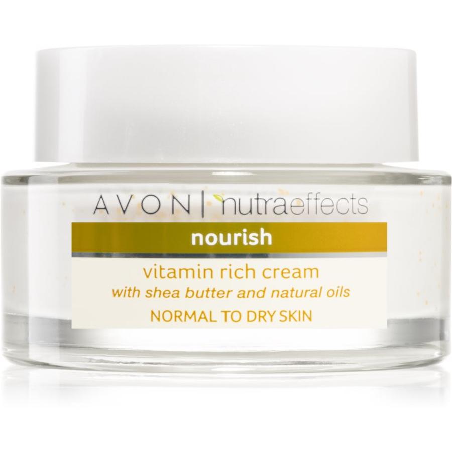 Avon Nutra Effects Nourish vyživující krém s bambuckým máslem 50 ml