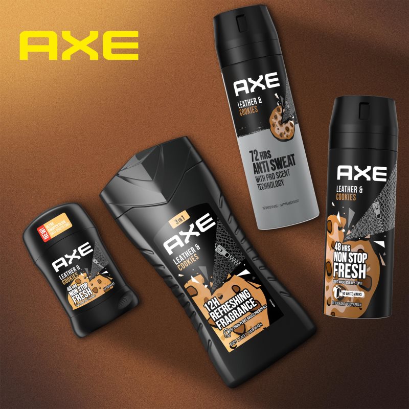 Axe Leather & Cookies tuhý deodorant 48h 50 ml