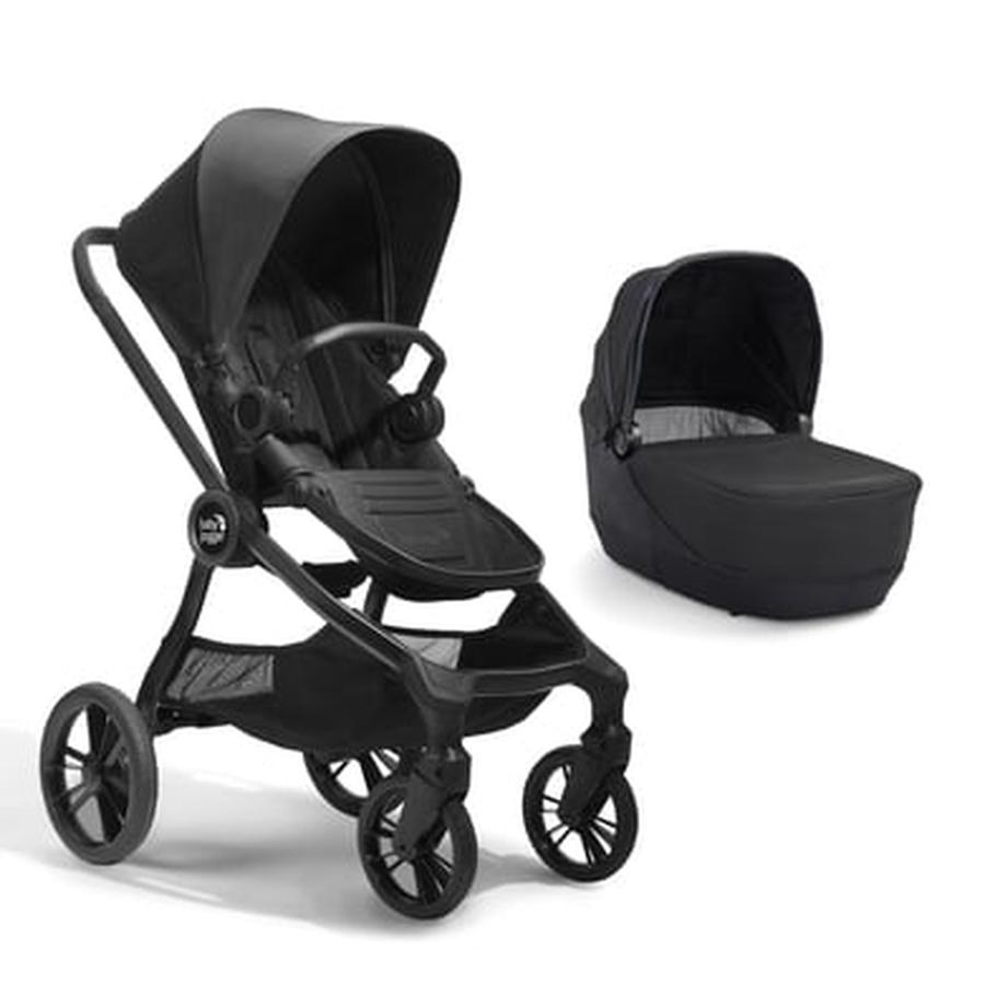 Baby jogger Kočárek City Sights Rich Black včetně přenosné postýlky 2022