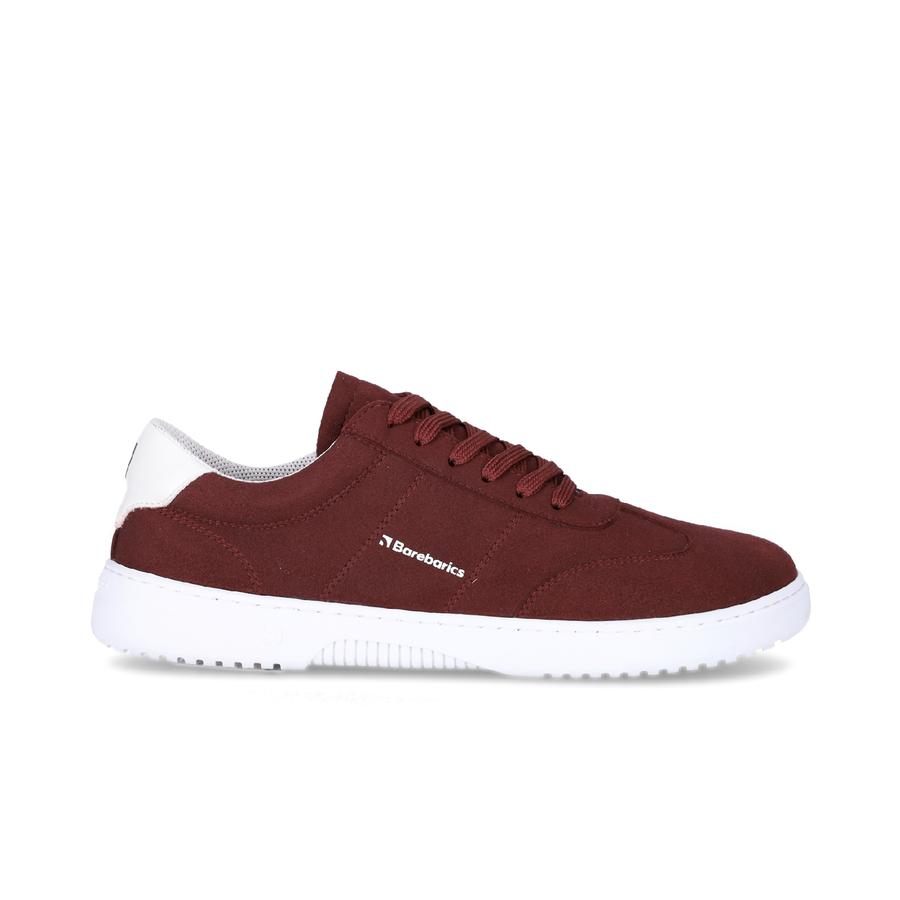 Barefoot tenisky Barebarics Pulsar - Maroon & White