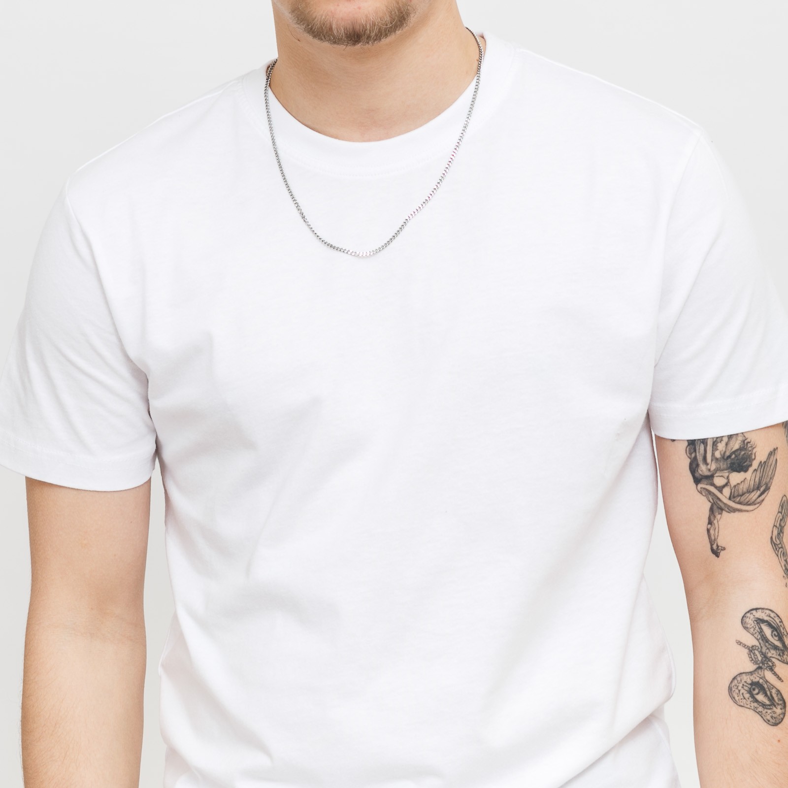 Basic Tee white L