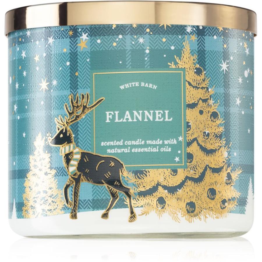 Bath & Body Works Flannel vonná svíčka II. 411 g