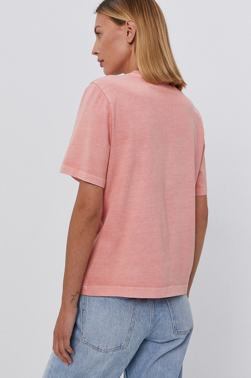 Bavlněné tričko Reebok Classic H11210 růžová barva