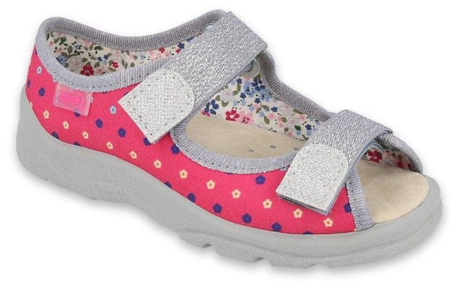 Befado dívčí sandálky Max 869X138 25 růžová