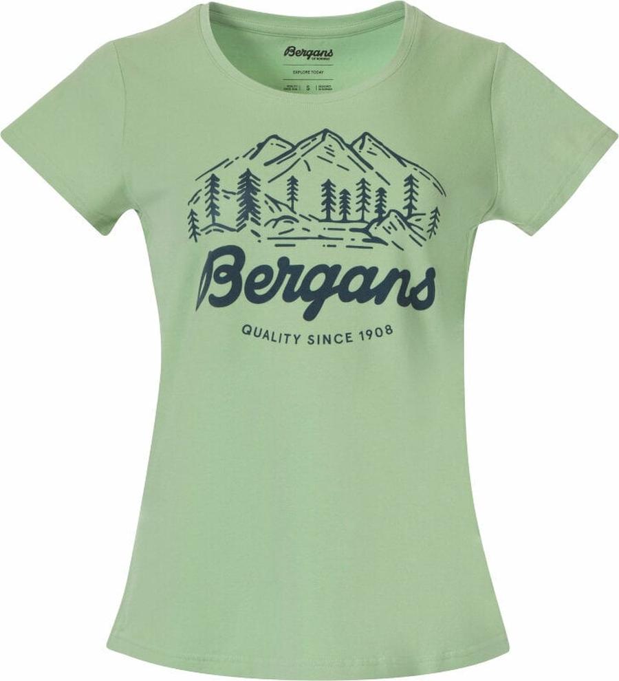 Bergans Classic V2 Tee Women Light Jade Green L