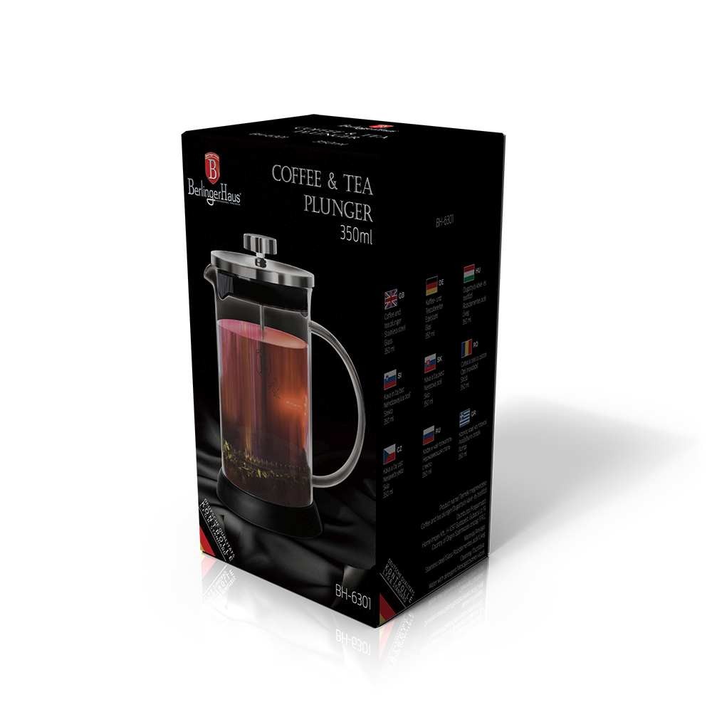 -BERLINGERHAUS BERLINGERHAUS Konvička na čaj a kávu french press 350 ml BH-6301