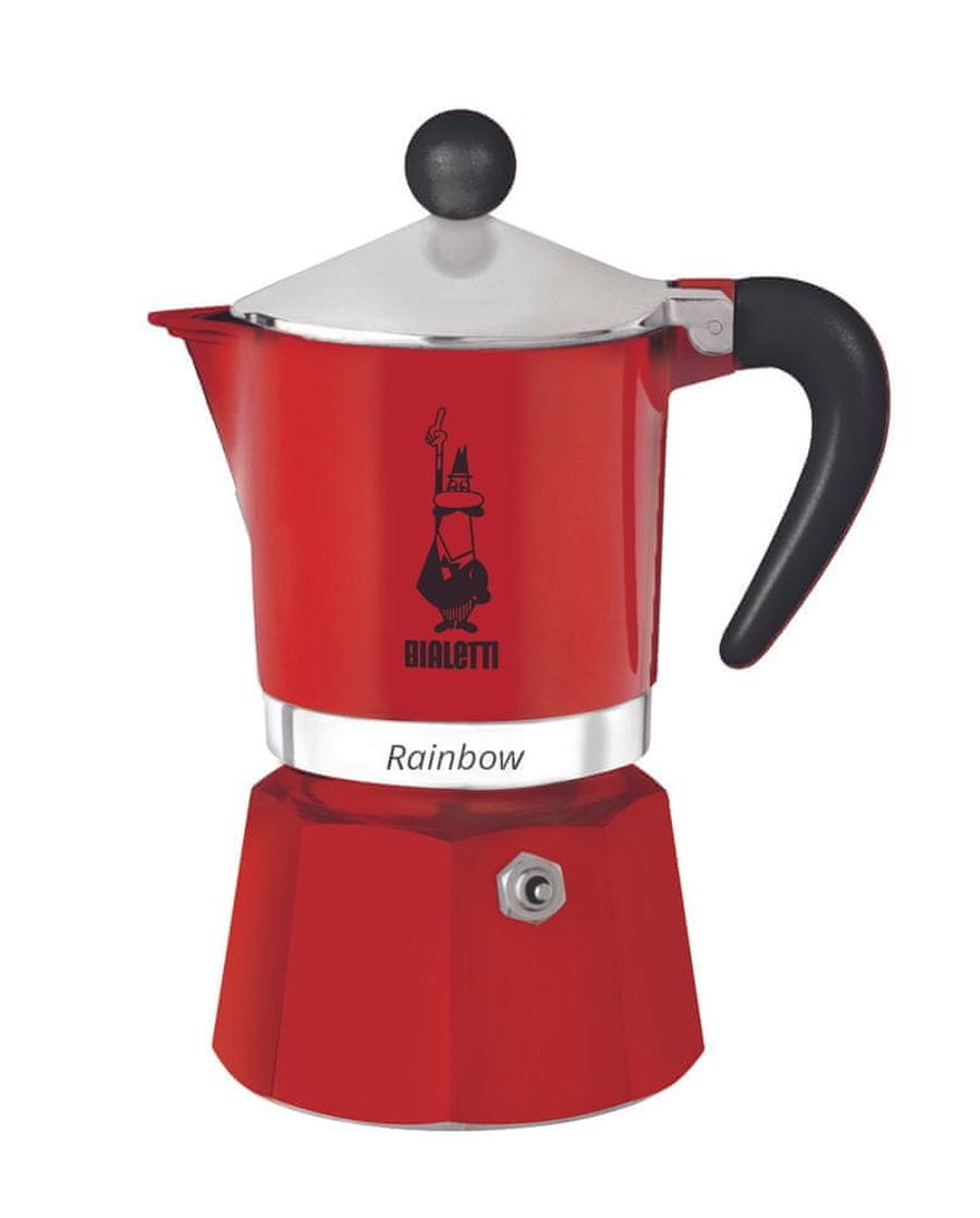 Bialetti MOKA EXPRESS ČERVENÁ 6 ŠÁLKU