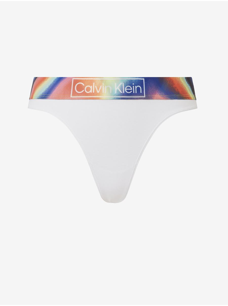 Bílá dámská tanga Calvin Klein Underwear