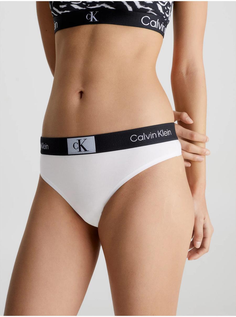 Bílá dámská tanga Calvin Klein Underwear