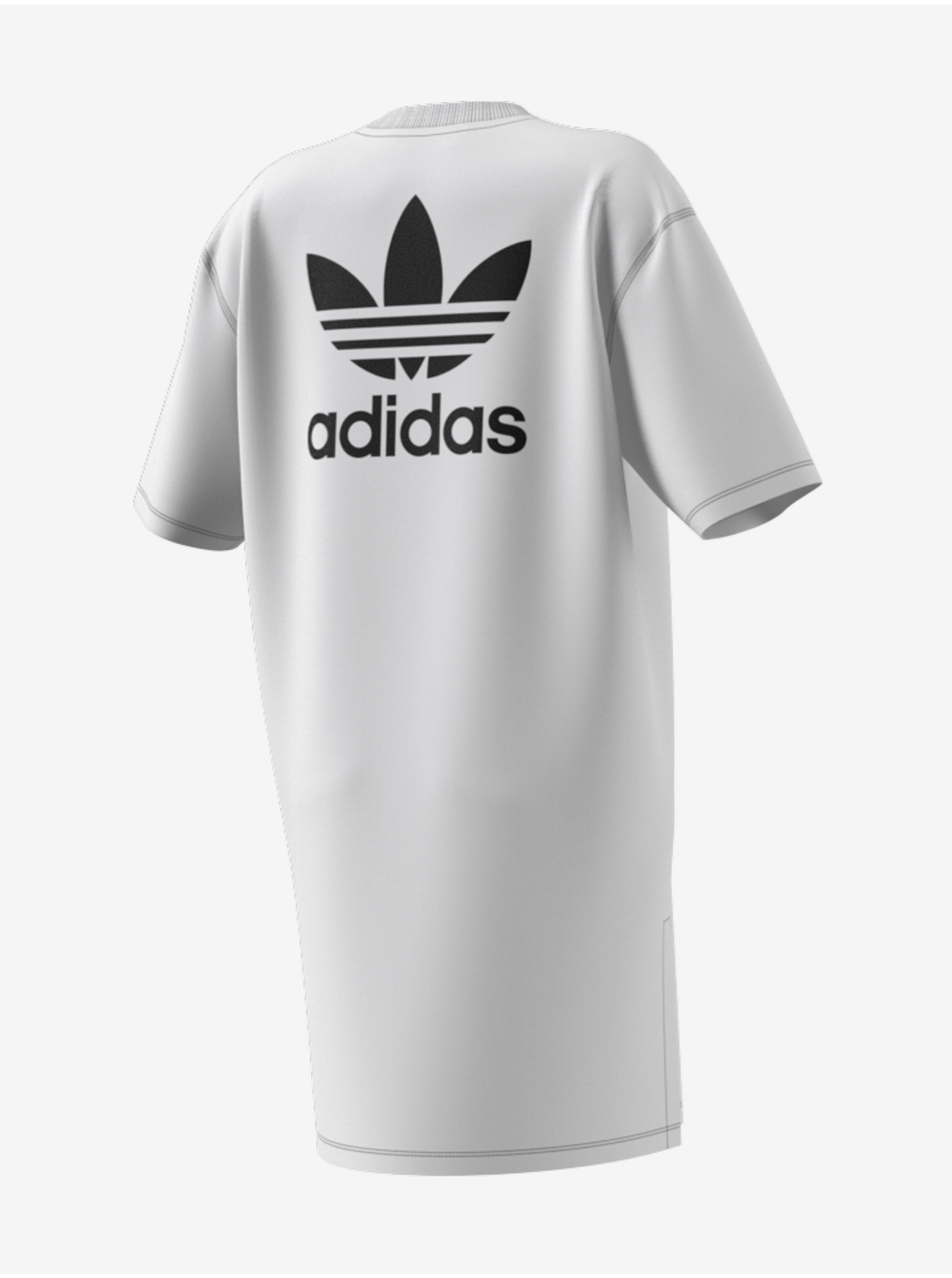 Bílé dámské šaty adidas Originals