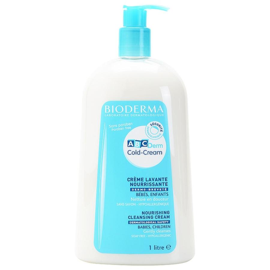 Bioderma ABC Derm Cold-Cream vyživující čisticí krém pro děti 1000 ml