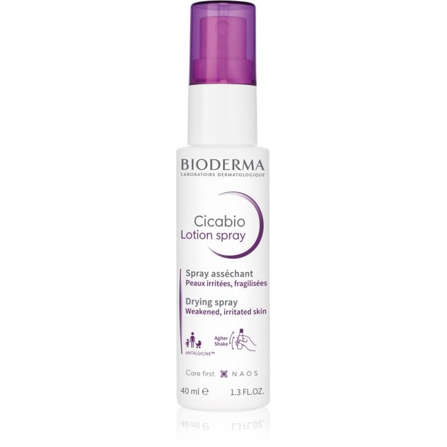 Bioderma Cicabio Lotion Spray vysušující a zklidňující sprej pro podrážděnou pokožku 40 ml