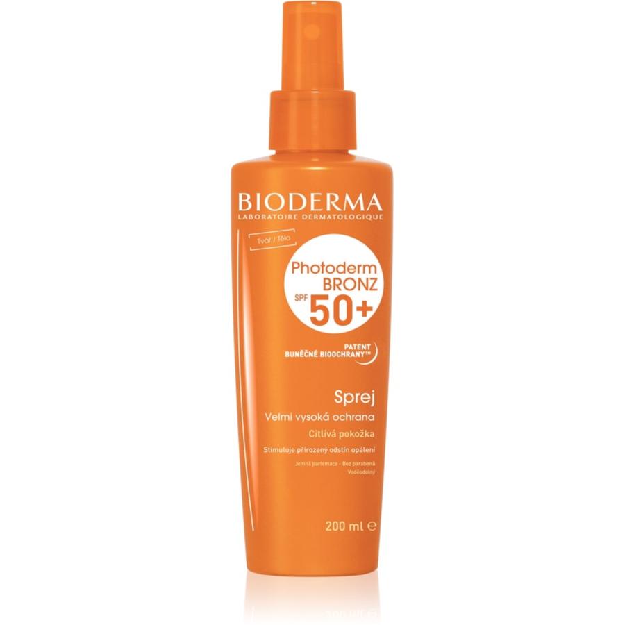 Bioderma Photoderm Bronz SPF 50+ sprej na opalování SPF 50+ 200 ml