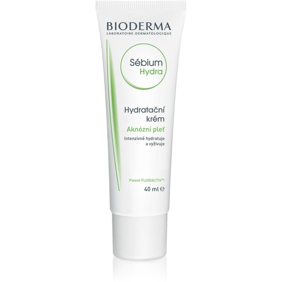 Bioderma Sébium Hydra hydratační krém pro pleť vysušenou a podrážděnou léčbou akné 40 ml