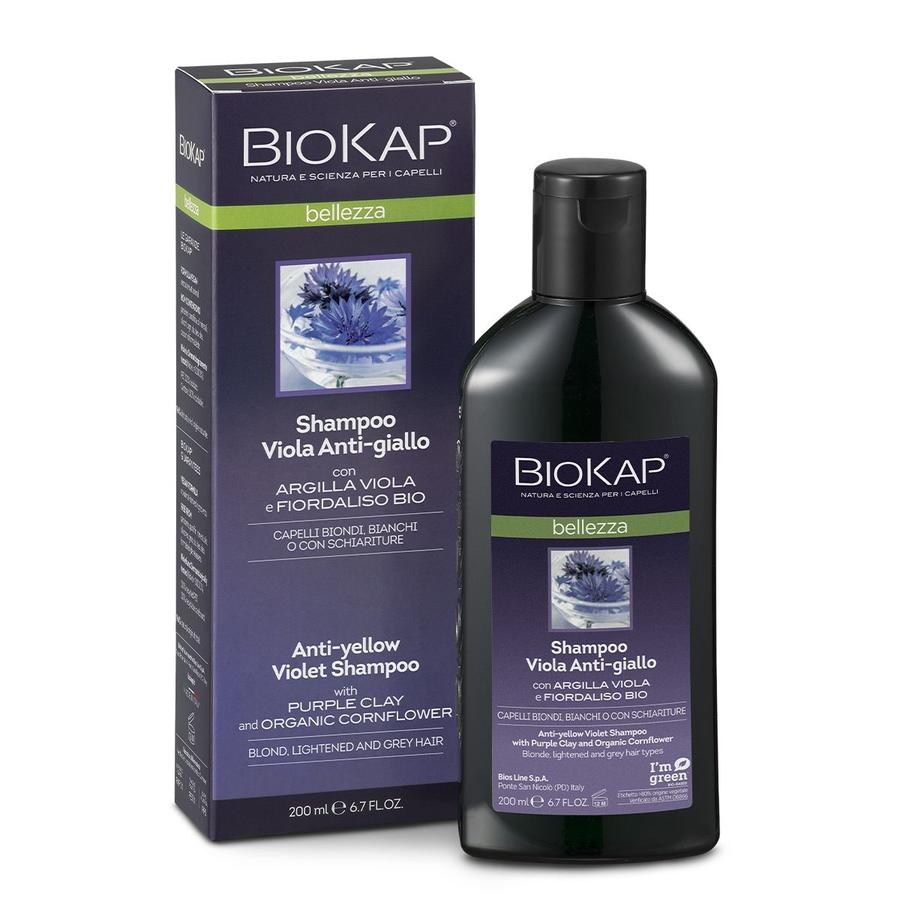 BIOKAP Bellezza Violet Šampon s neutralizací žlutých tónů 200 ml