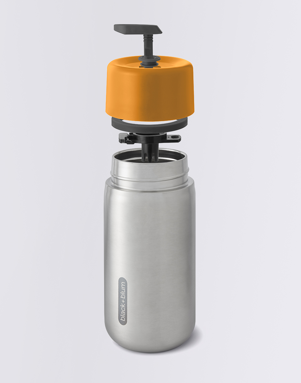 Black+Blum Steel Insulated Travel Cup Orange