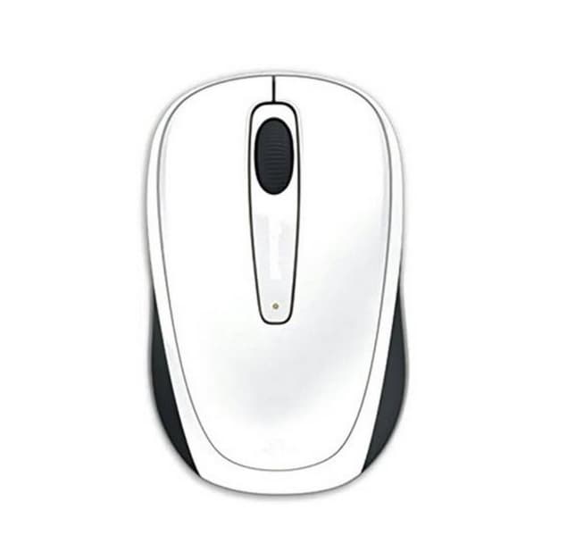 Blue Track Wi-Fi myš Microsoft Mobile Mouse 3500 GMF-00196, bílá