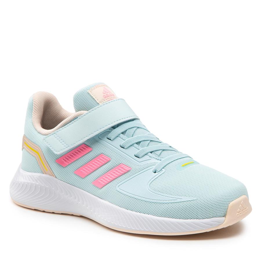 Boty adidas - Runfalcon 2.0 El K HR1398 Almost Blue / Beam Pink / Bliss Orange