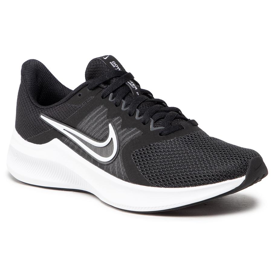 Boty Nike - Downshifter 11 CW3413 006 Black/White/Dk Smoke Grey