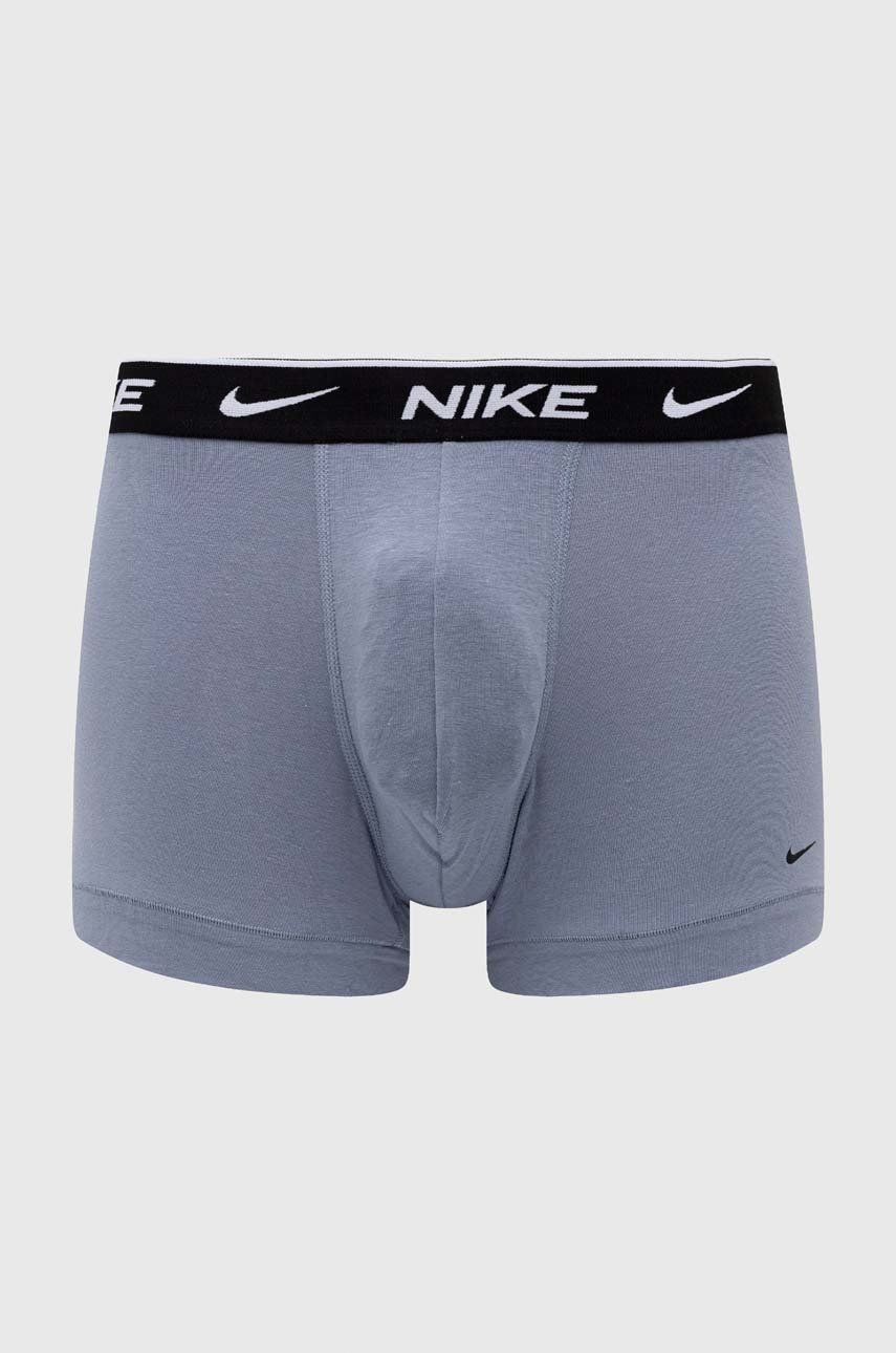 Boxerky Nike pánské, šedá barva