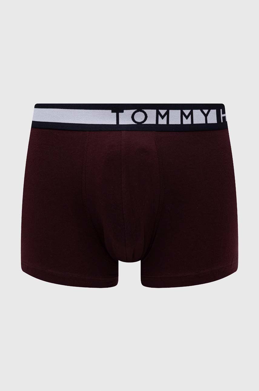 Boxerky Tommy Hilfiger 3-pack pánské, černá barva