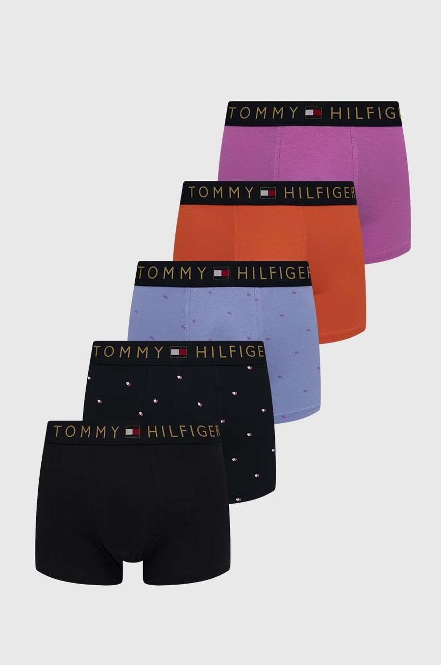 Boxerky Tommy Hilfiger 5-pack pánské