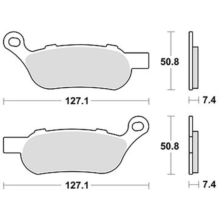 Braking brzdové destičky  M501-341