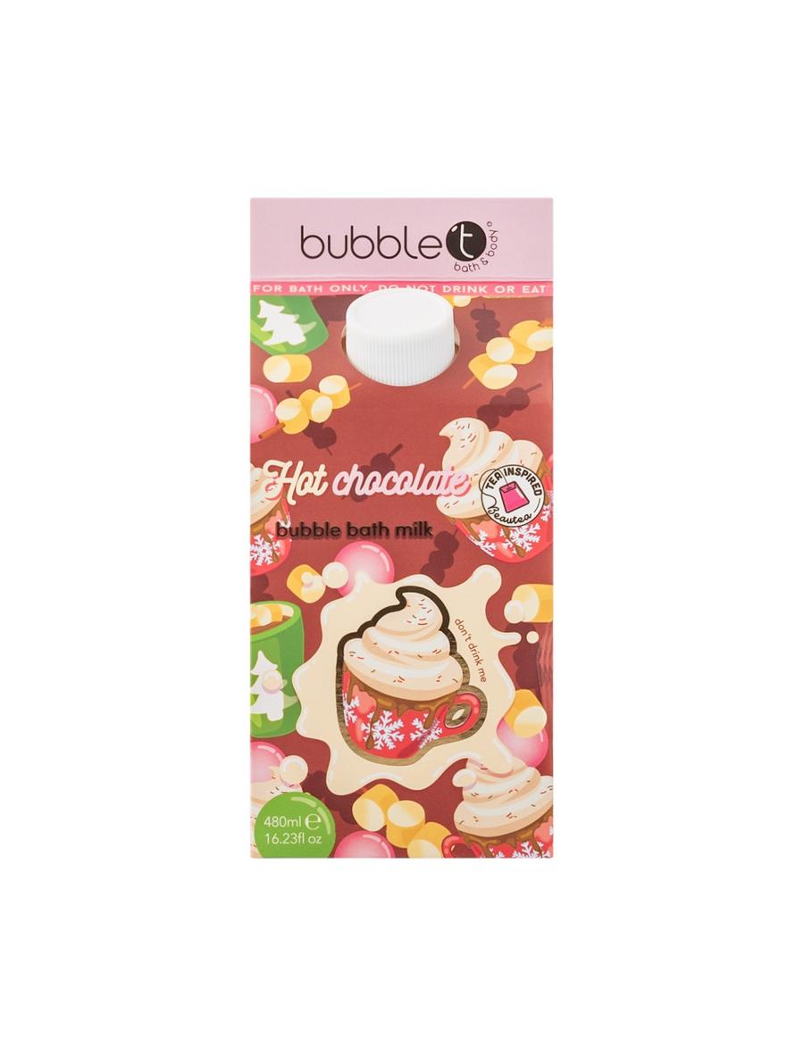 Bubble T Cosmetics Mléko do koupele Hot Chocolate  480 ml