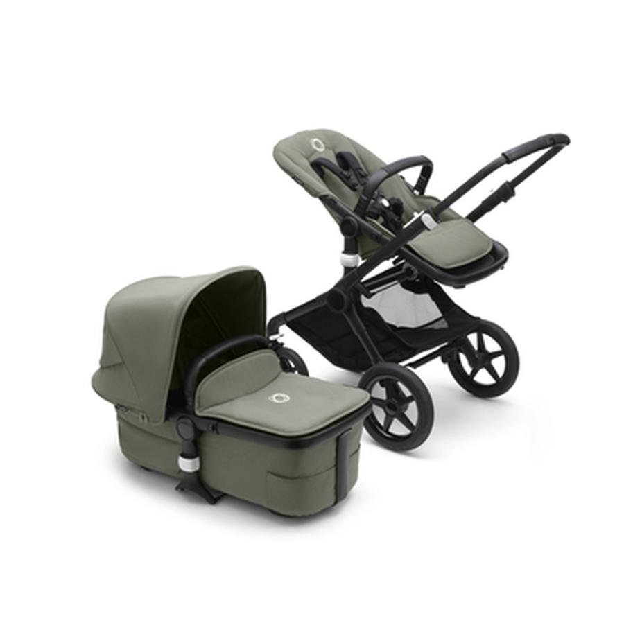 Bugaboo Fox 3 kombinovaný kočárek 2022 Black / Forest Green