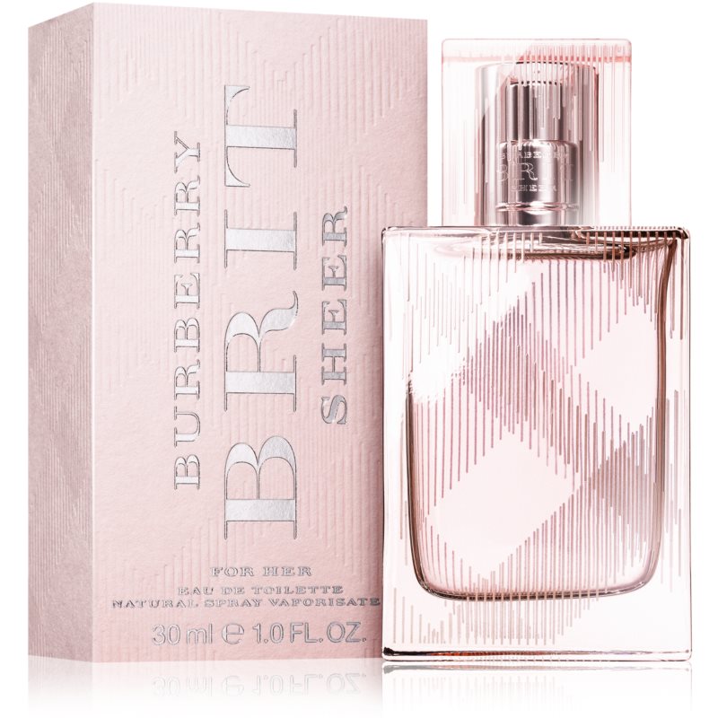 Burberry Brit Sheer toaletní voda pro ženy 30 ml