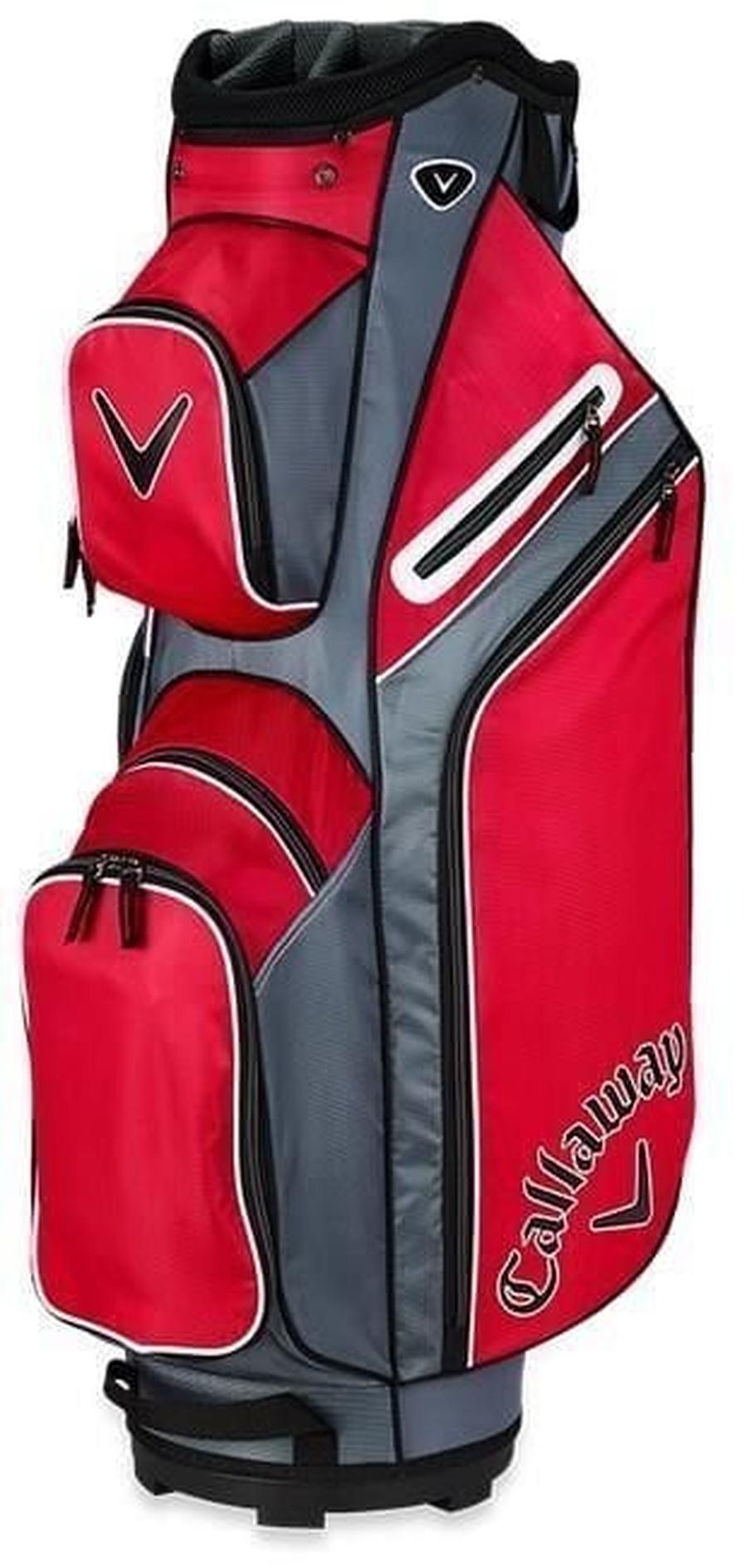 Callaway X Series Red/Titanium/White Cart Bag