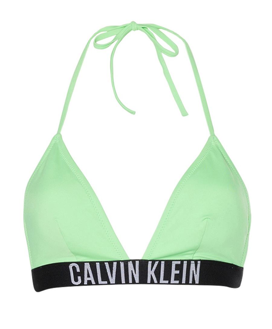 Calvin Klein Dámská plavková podprsenka Triangle KW0KW01963-LX0 XS