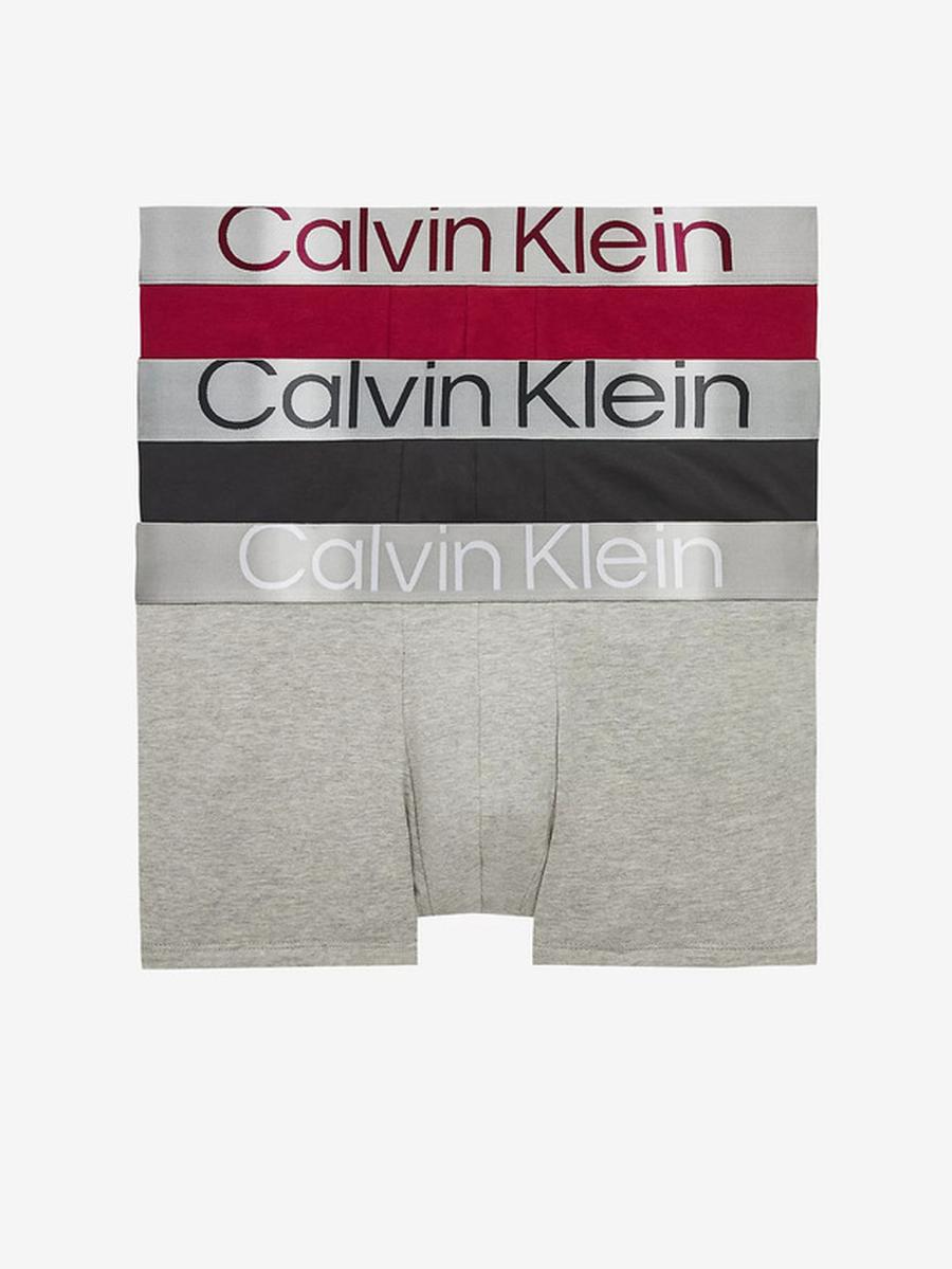 Calvin Klein Underwear Boxerky 3 ks Šedá