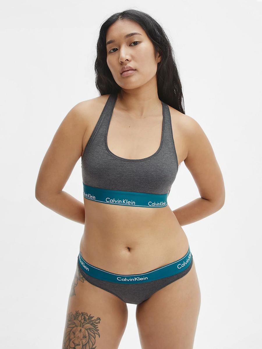 Calvin Klein Underwear Sportovní podprsenka Šedá