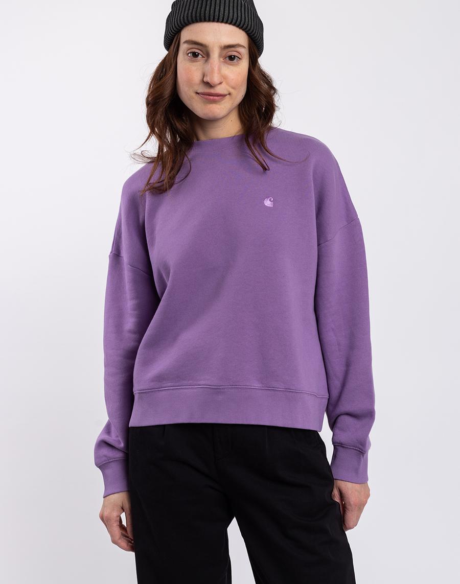 Carhartt WIP W' Chester Sweatshirt Violanda XS