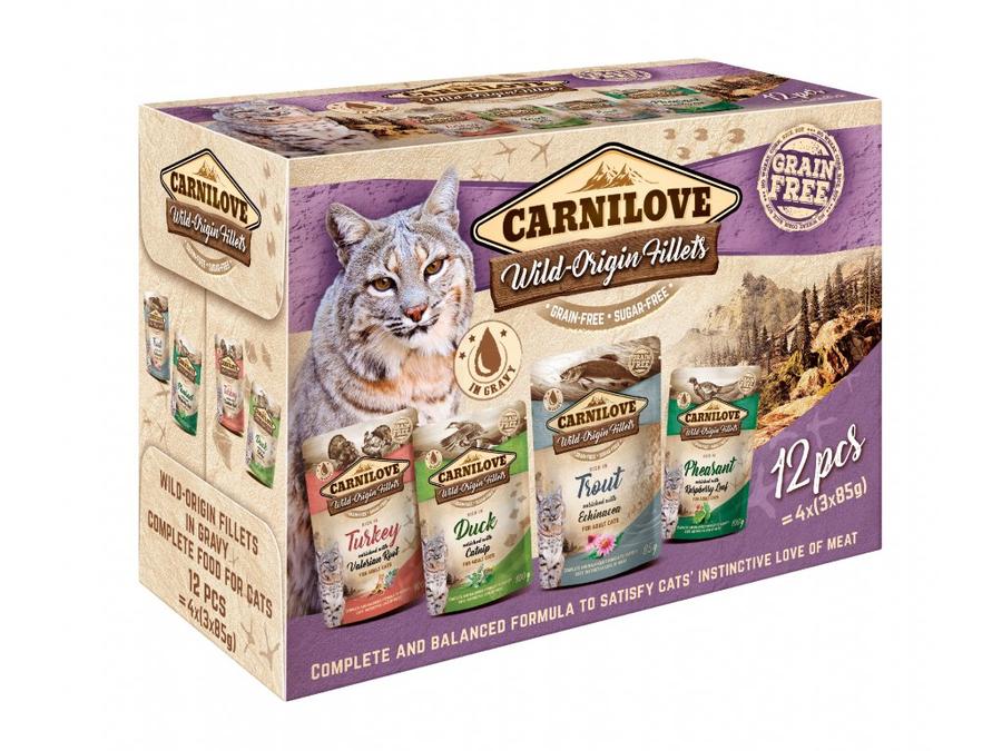 Carnilove cat pouch MULTIPACK